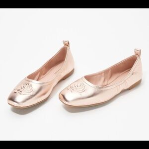 Taryn Rose
Raquel Metallic Ballet Flat